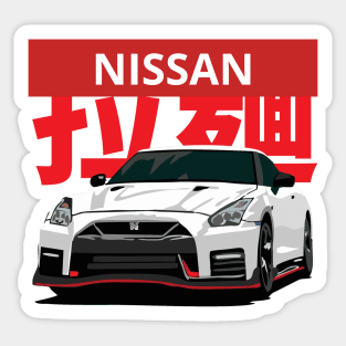 nissan gtr Sticker